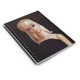 Black Magic Barbie Spiral Notebook - Ruled Line