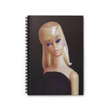 Black Magic Barbie Spiral Notebook - Ruled Line