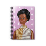 Christie Barbie Spiral Notebook - Ruled Line