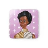 Christie Barbie Corkwood Coaster Set