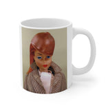 Riding in the Park Barbie Ceramic Mug 11oz