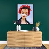 Commuter Set Barbie Print on Paper