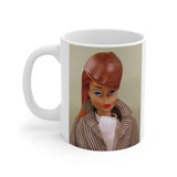 Riding in the Park Barbie Ceramic Mug 11oz