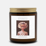 Fashion Queen Barbie Candle Amber Jar 9 oz.