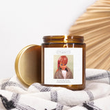 Riding in the Park Barbie Candle Amber Jar 9 oz.