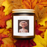 Fashion Queen Barbie Candle Amber Jar 9 oz.