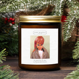 Riding in the Park Barbie Candle Amber Jar 9 oz.
