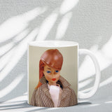 Riding in the Park Barbie Ceramic Mug 11oz