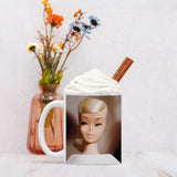 Platinum Swirl Barbie Ceramic Mug 11oz