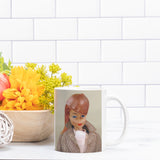 Riding in the Park Barbie Ceramic Mug 11oz