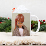 Riding in the Park Barbie Ceramic Mug 11oz