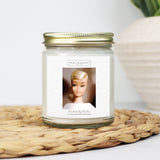 Platinum Swirl Barbie Scented Soy Candle