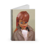 Riding in the Park Barbie Spiral Notebook - Ruled Line