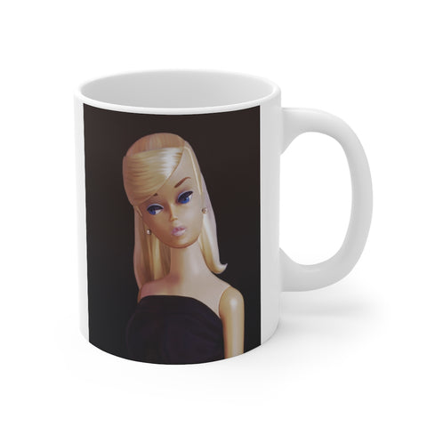 Black Magic Barbie Ceramic Mug