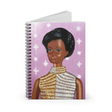 Christie Barbie Spiral Notebook - Ruled Line